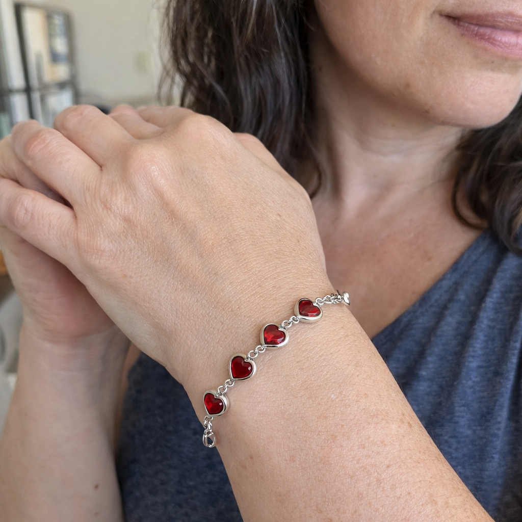 Pulsera Ophelyra Garnetelle Rubí