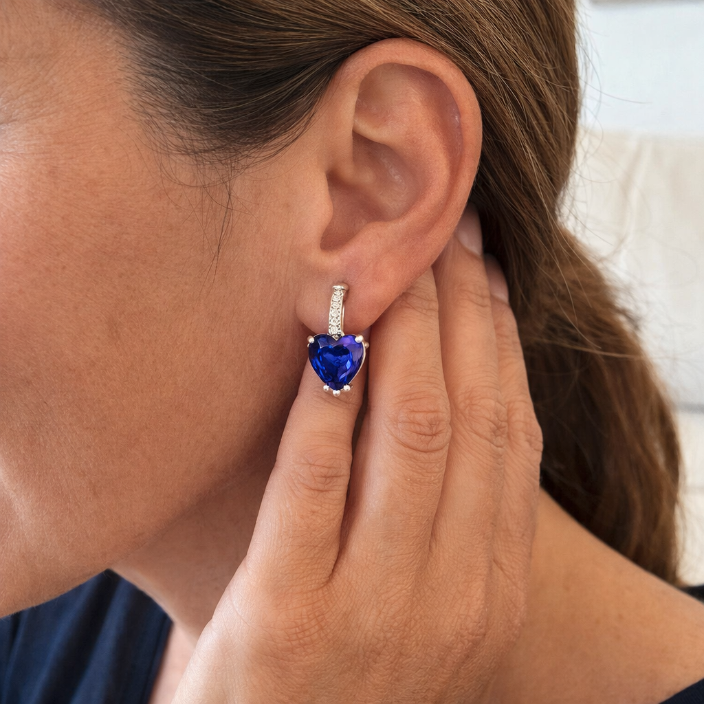 Pendientes Lunara Cerestelle Zafiro