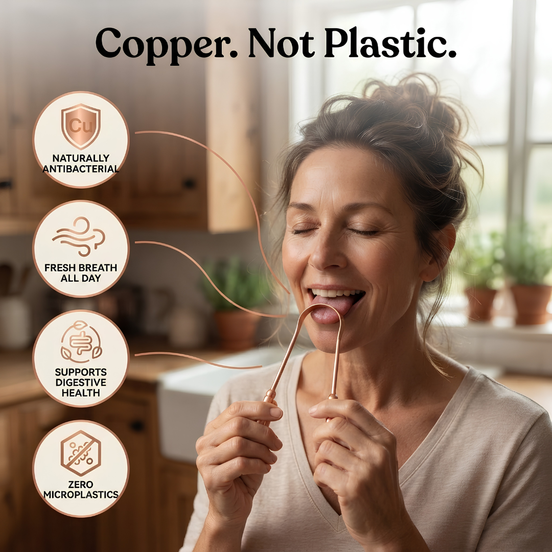 Limpiador Lingual de Cobre