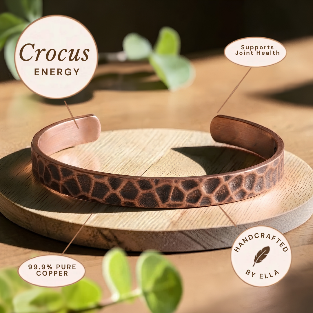 Pulsera Crocus de Cobre