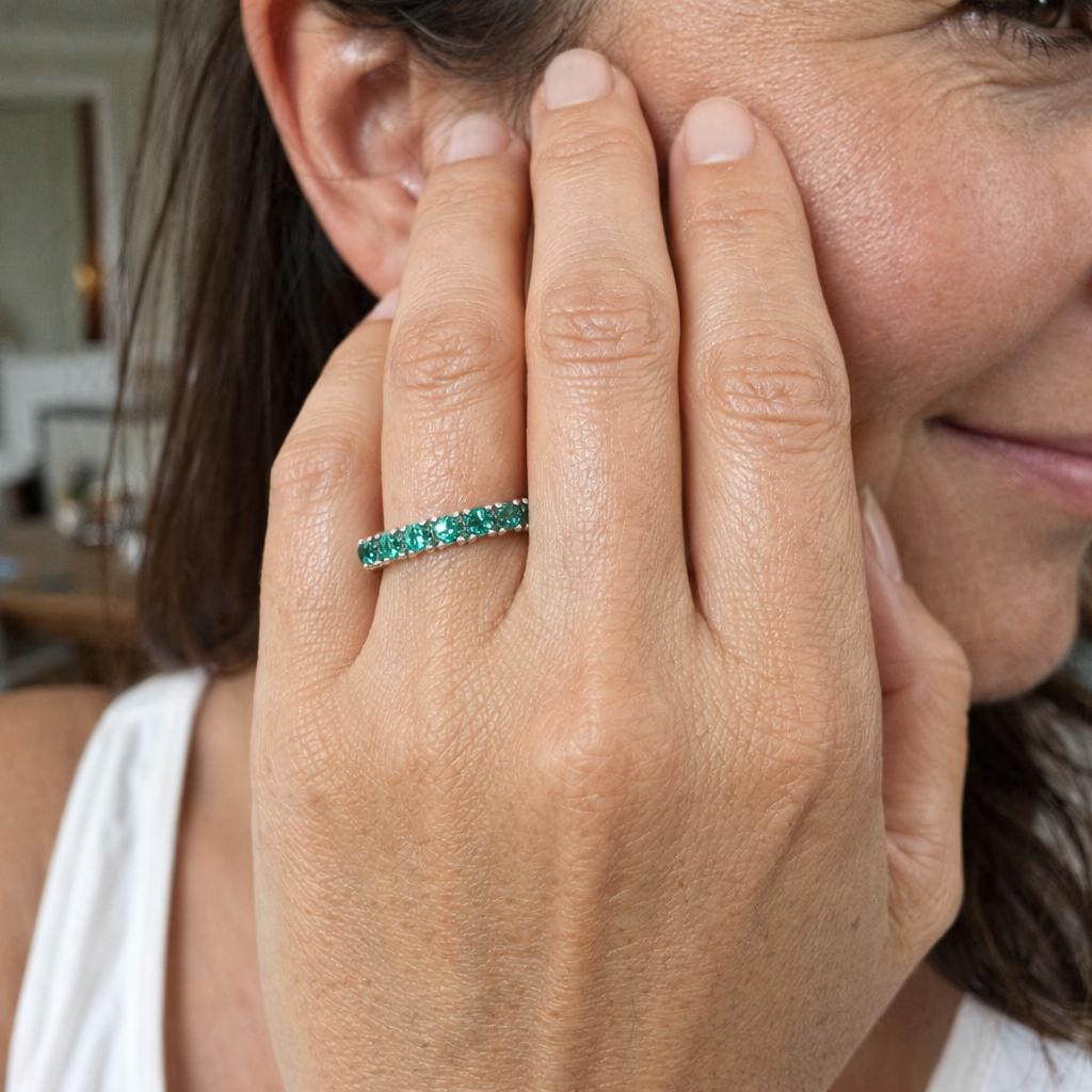Anillo Luneth Ardenelle Esmeralda
