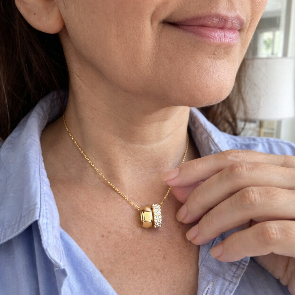 Collar Lumi Dúo Oro