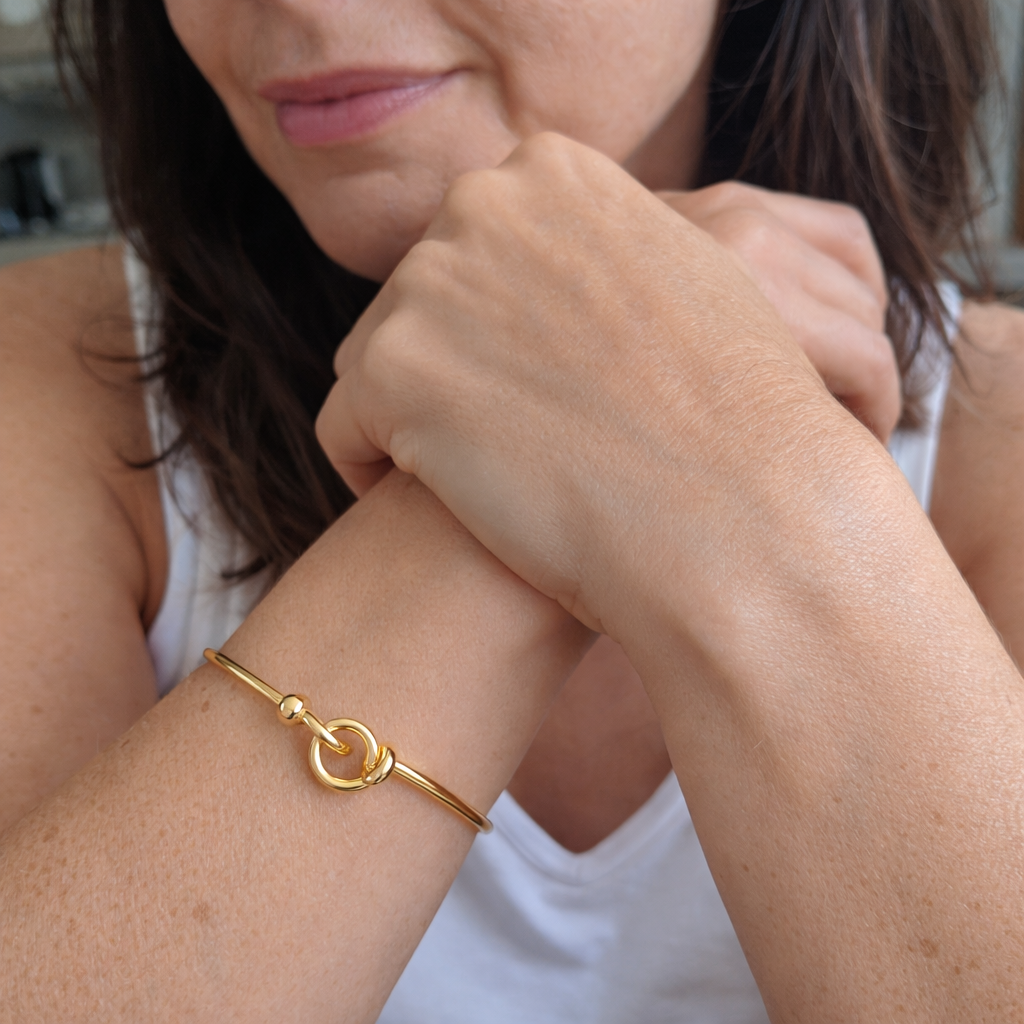 Pulsera Infinito Nudo de Amor Oro