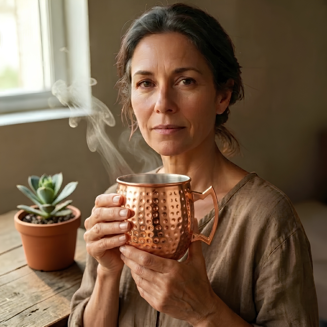 Taza Puncta de Cobre