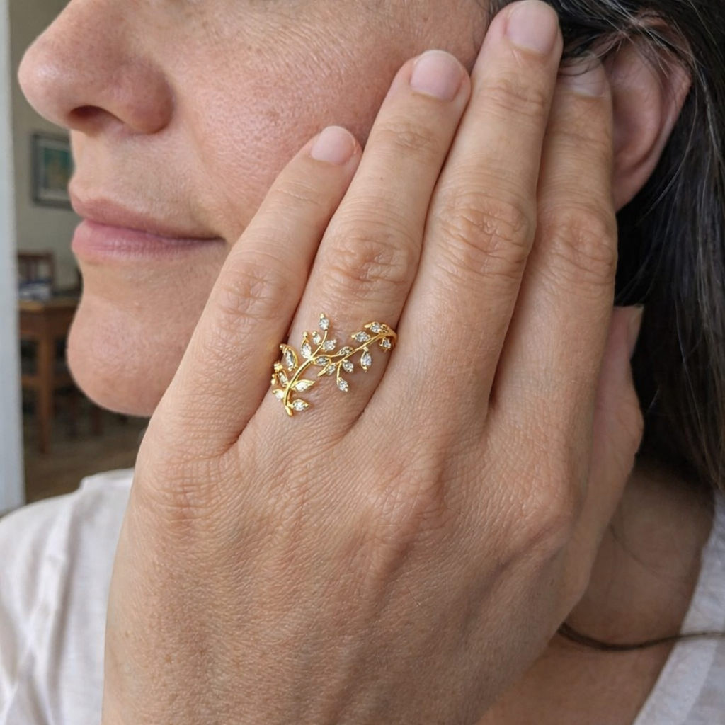Anillo Vid Elegante