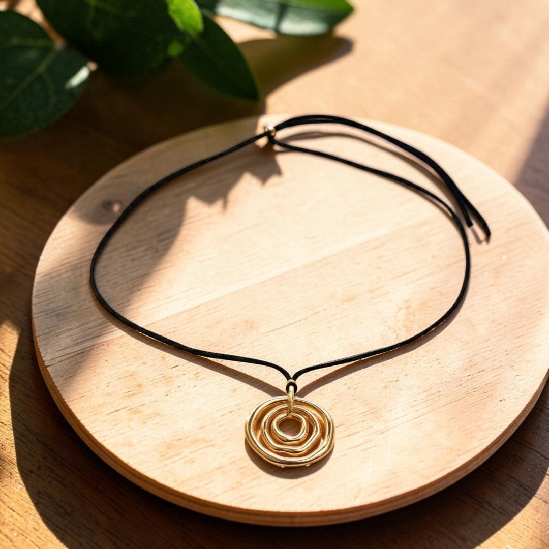 Collar Campana de Cobre