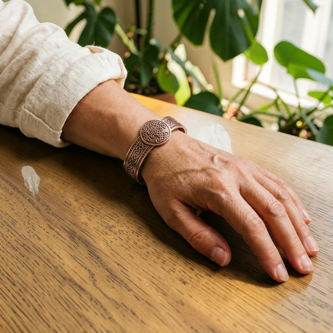 Pulsera Arbol de Cobre