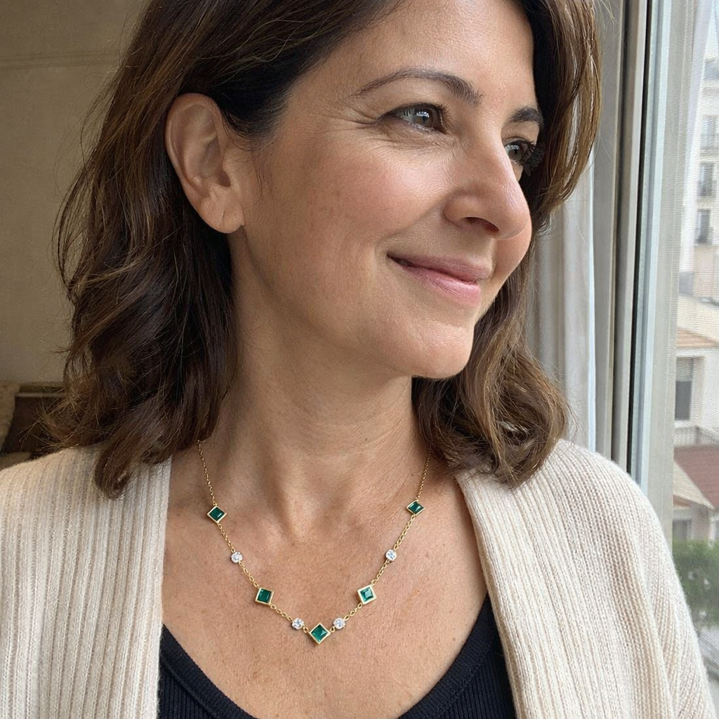 Collar Amelisse Glenwyn Esmeralda