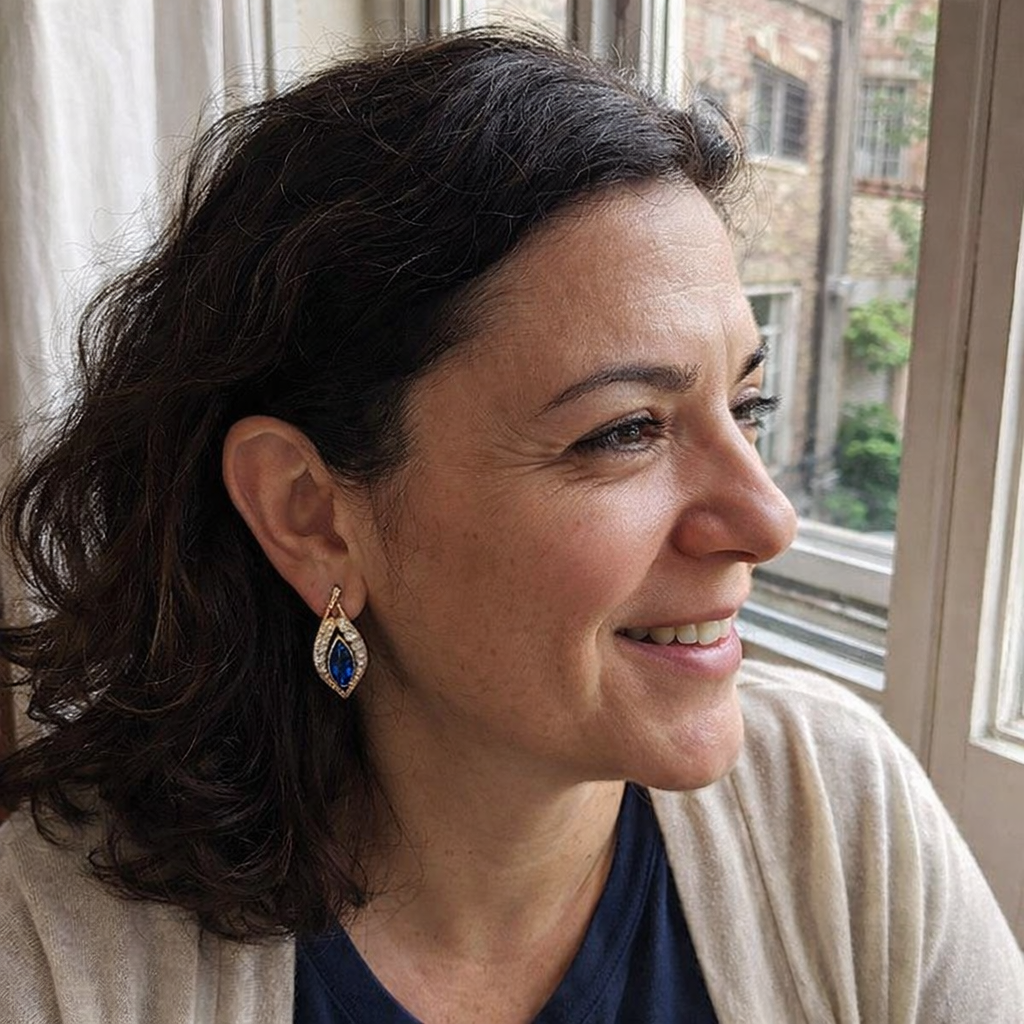 Pendientes Isola Caelurelle Zafiro