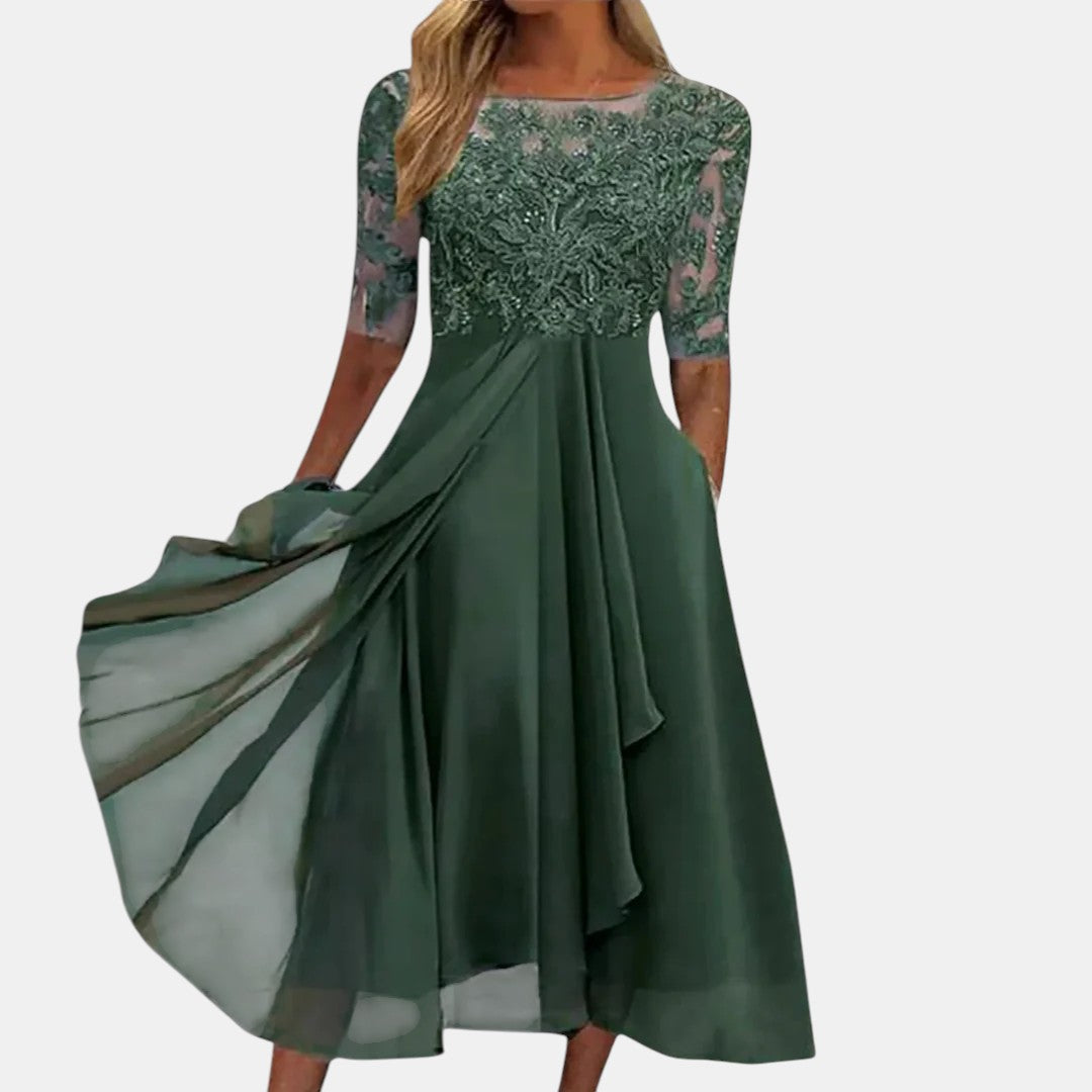Ludovica | Vestido de Encaje Elegante