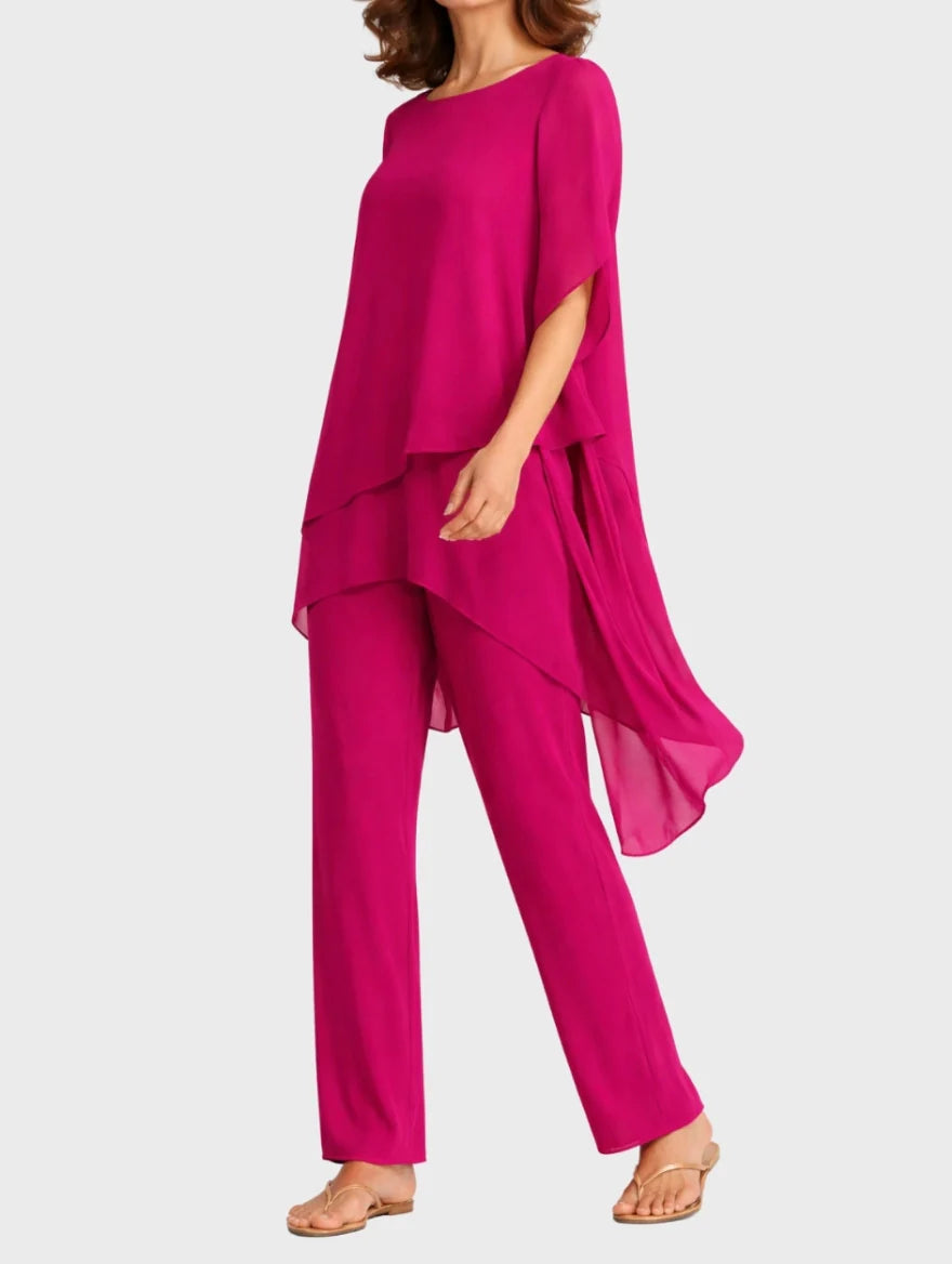 Eliana | Conjunto de Dos Piezas con Pantalón Palazzo
