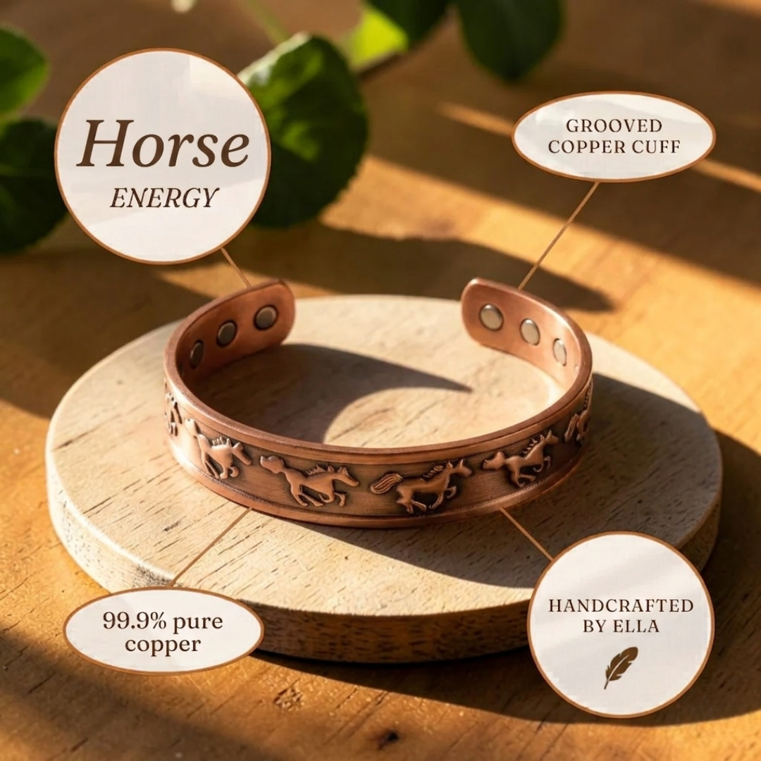 Pulsera Caballo de Cobre