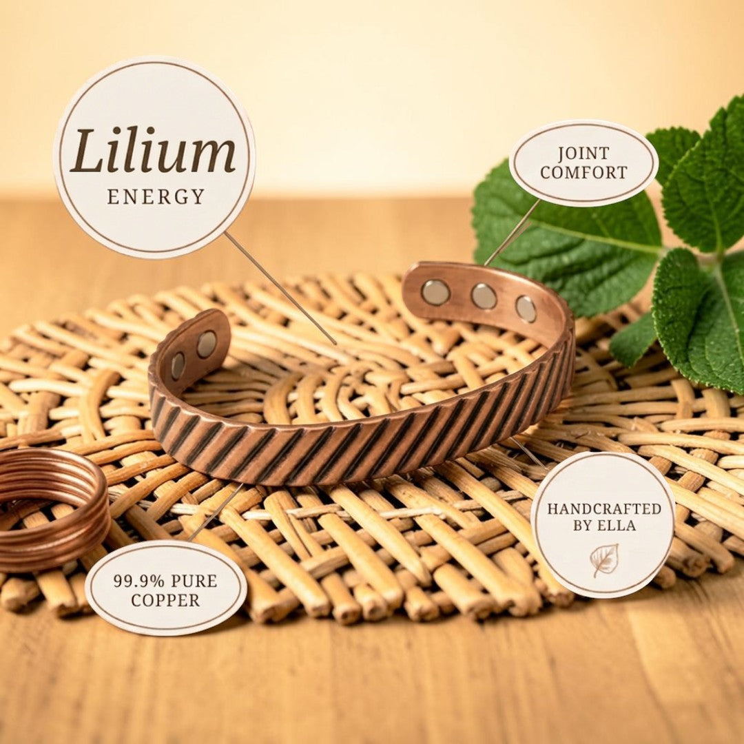 Pulsera Lilium de Cobre