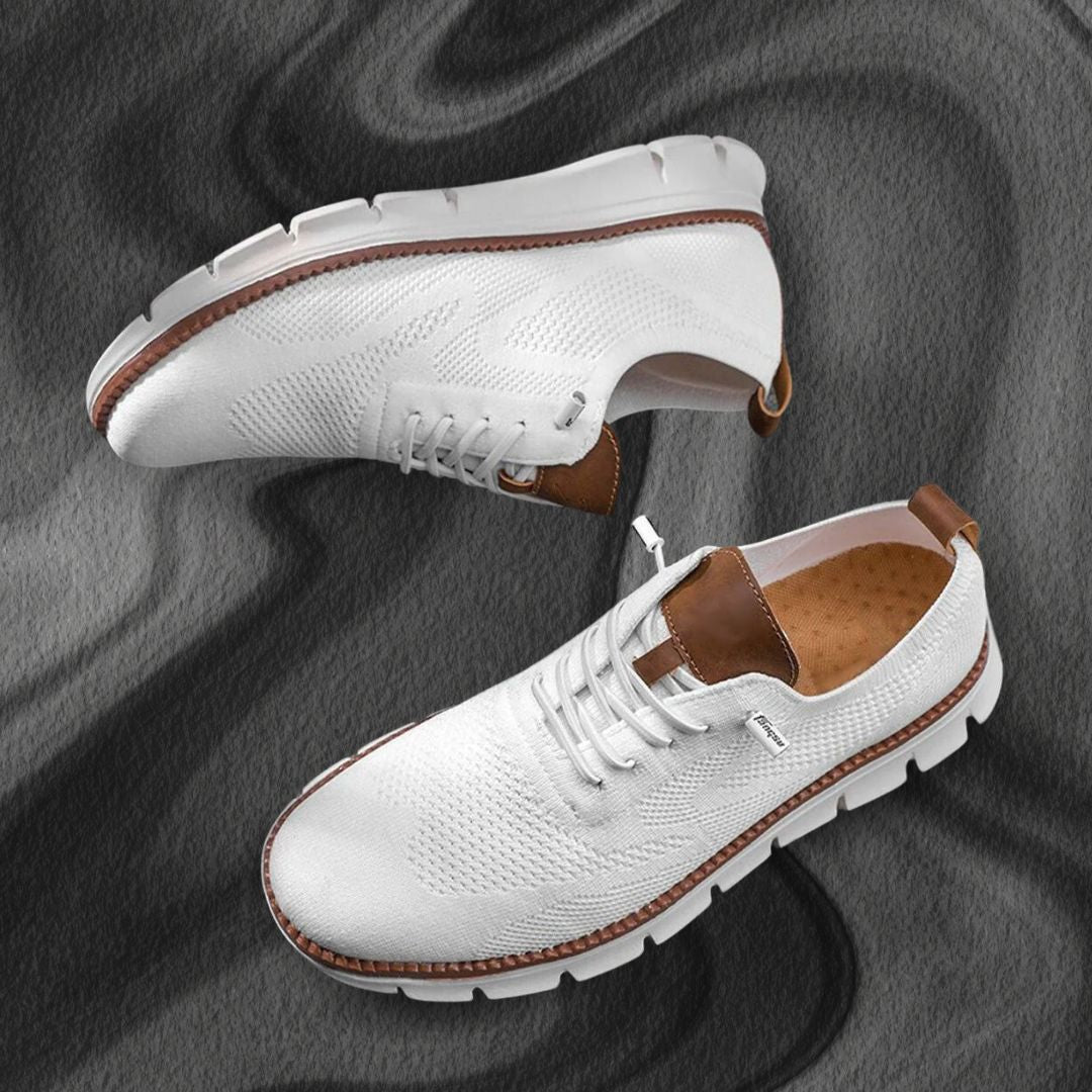 Zapatos Transpirables LightWalk: Blancos