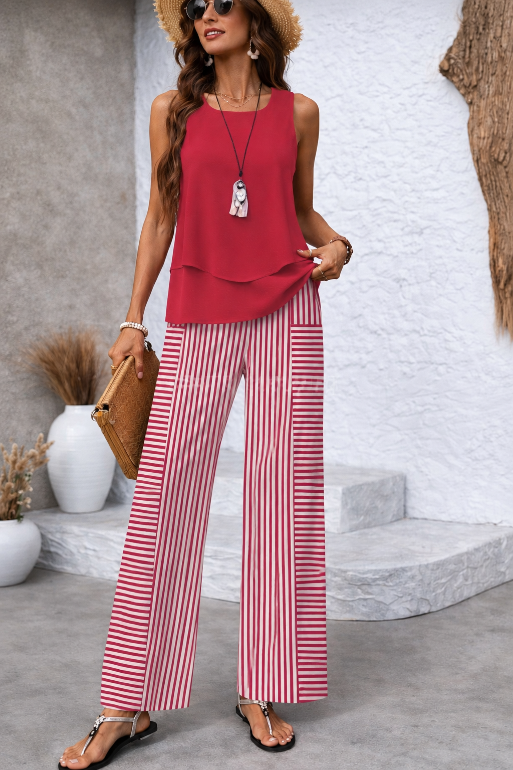 Rosavienne | Conjunto Riviera de Rayas
