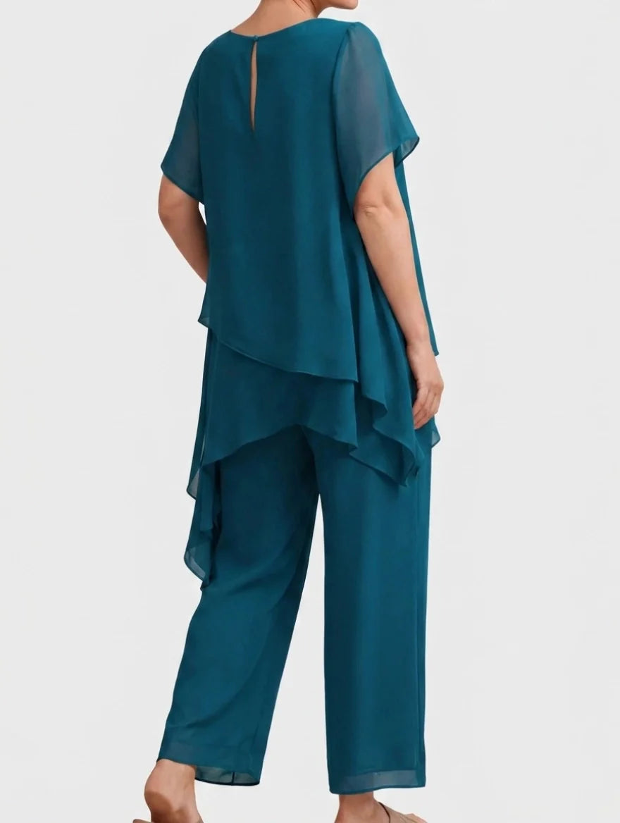 Eliana | Conjunto de Dos Piezas con Pantalón Palazzo