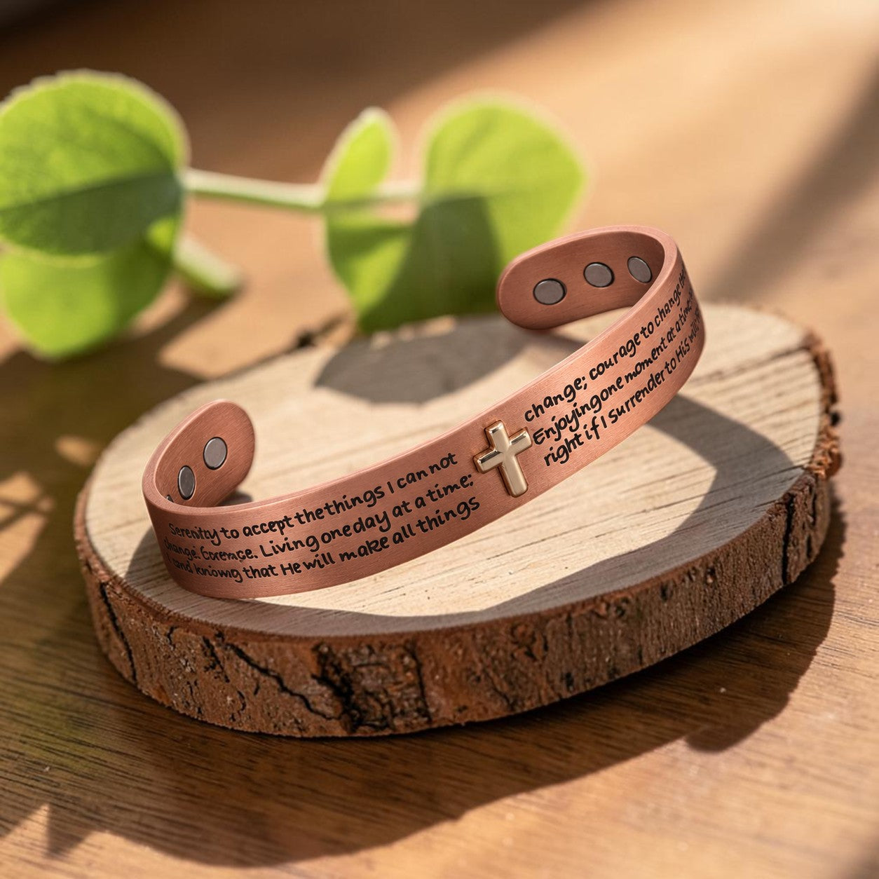 Pulsera Credo de Cobre
