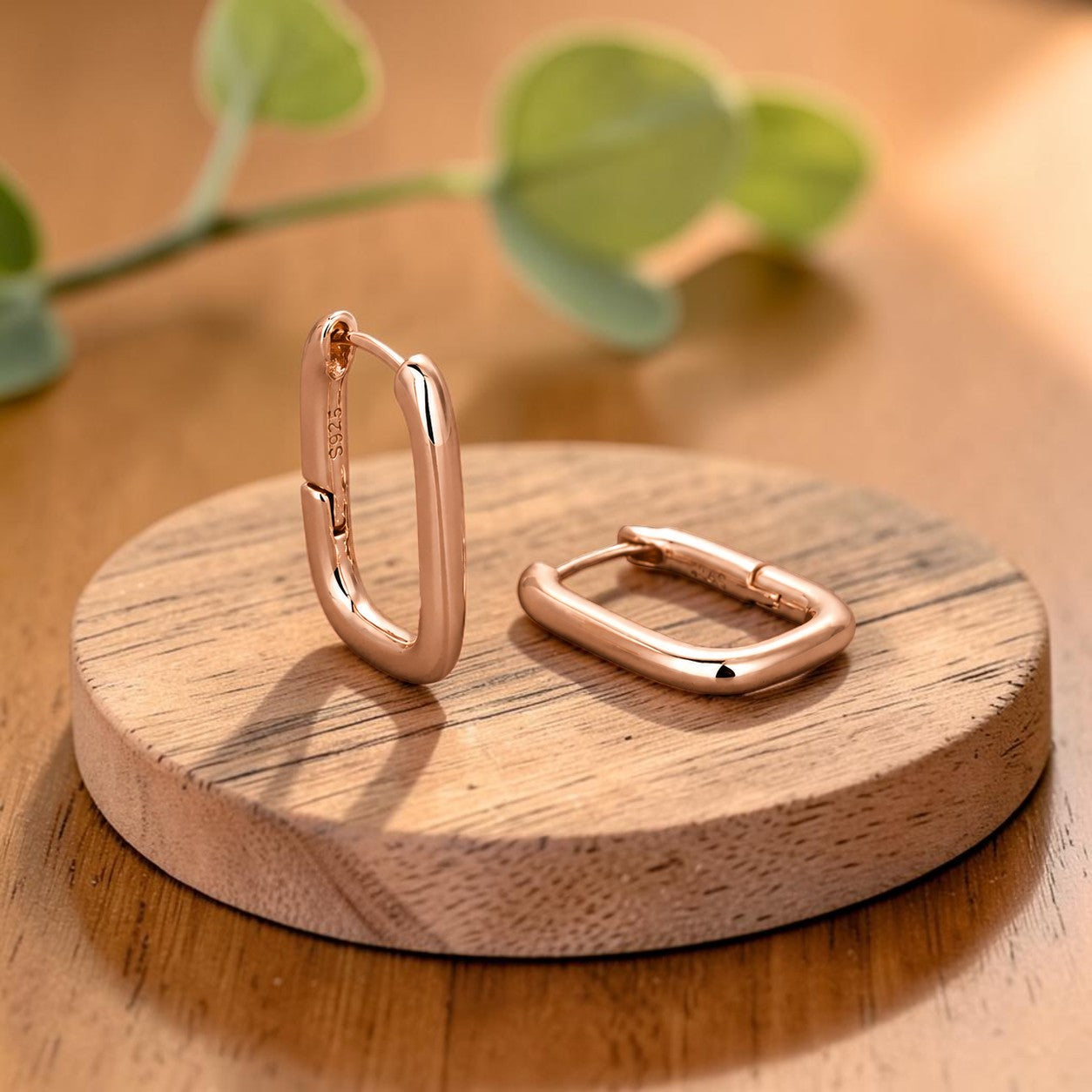 Pendientes Broche de Cobre