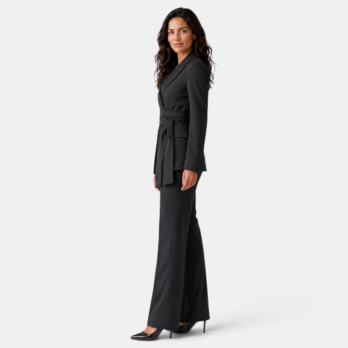 Conjunto Mujer Blazer Pantalón Recto
