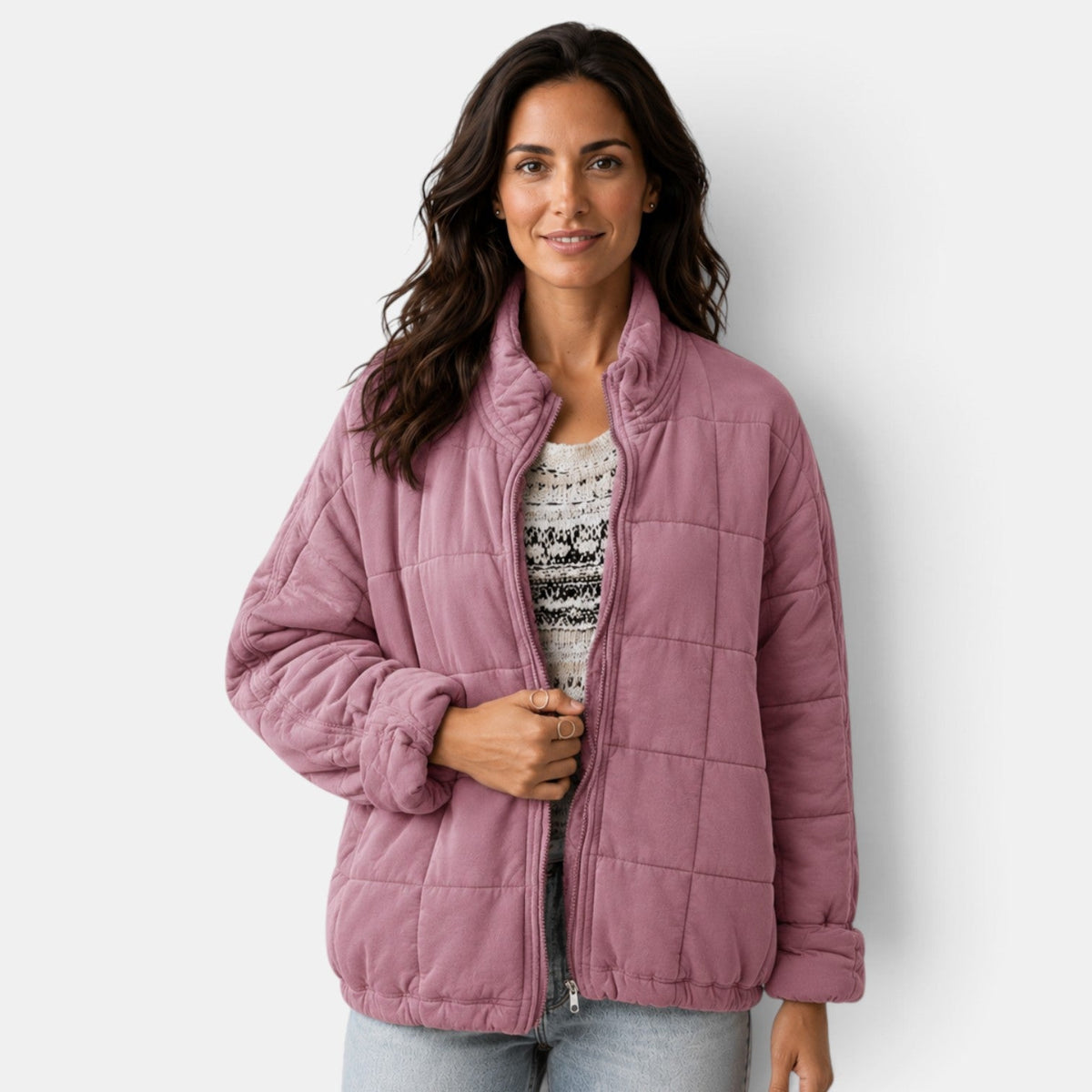 Chaqueta Acolchada Mujer Oversize