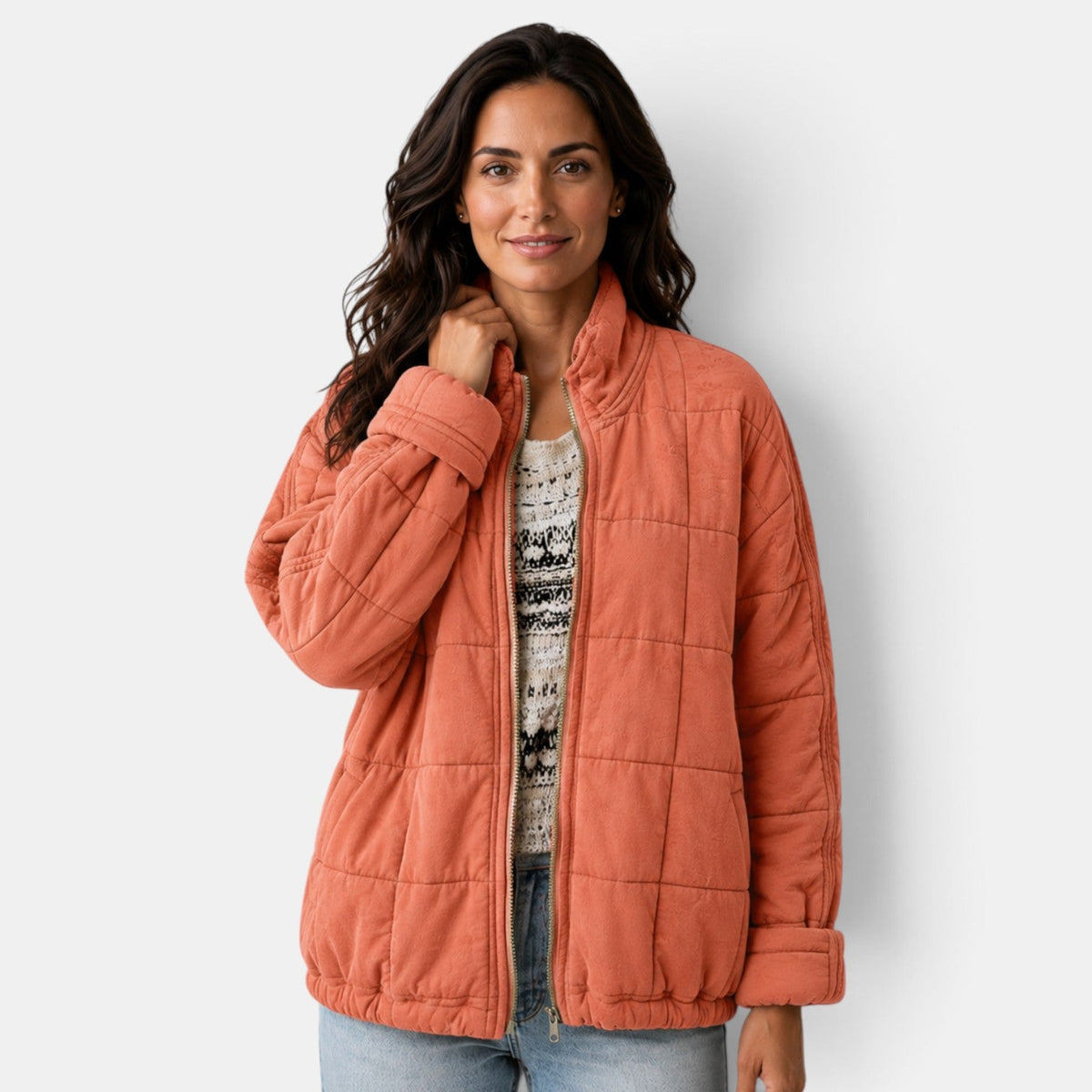 Chaqueta Acolchada Mujer Oversize
