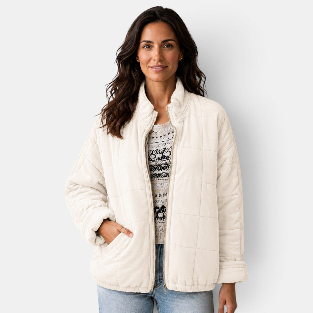 Chaqueta Acolchada Mujer Oversize