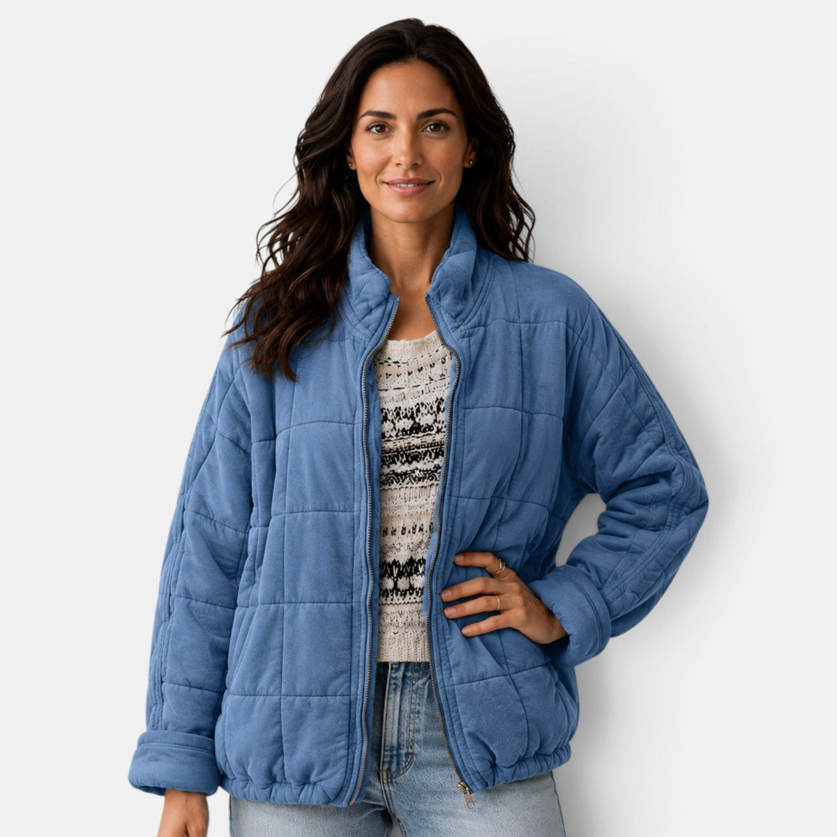 Chaqueta Acolchada Mujer Oversize