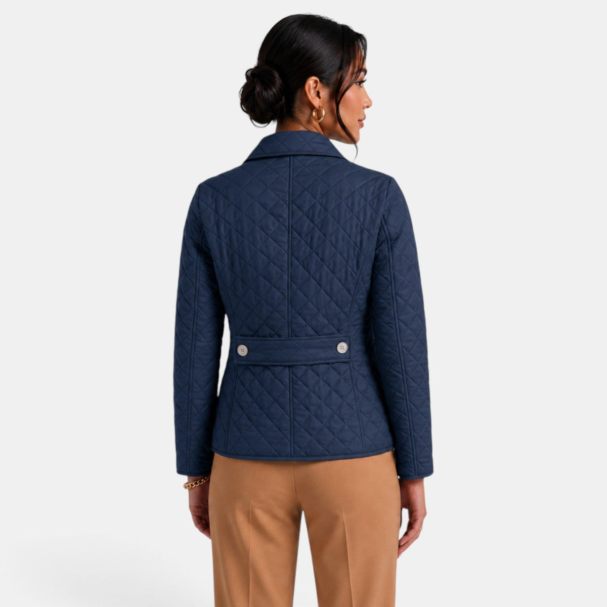Chaqueta Acolchada Mujer Elegante
