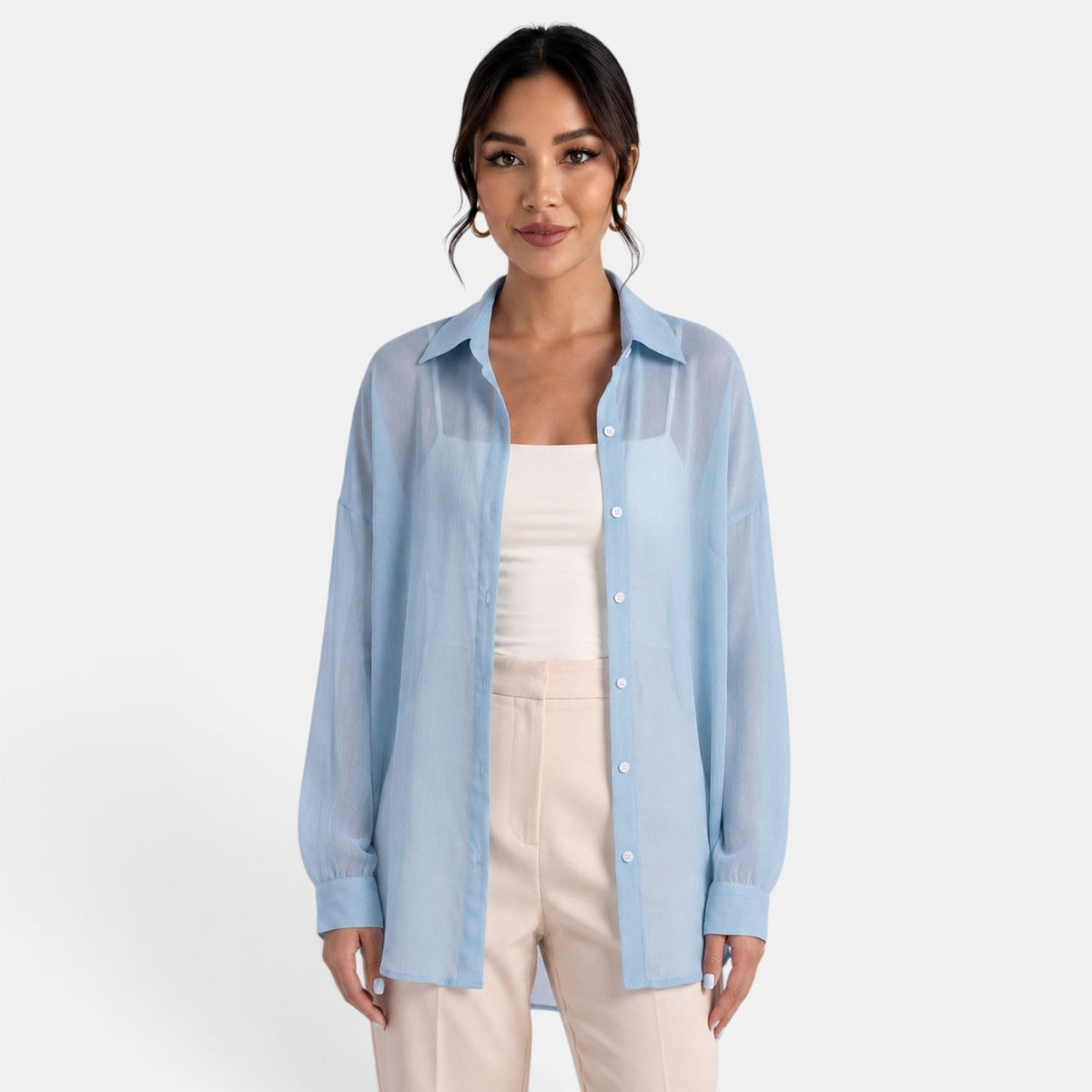 Chaqueta Ligera Mujer Verano Perlada