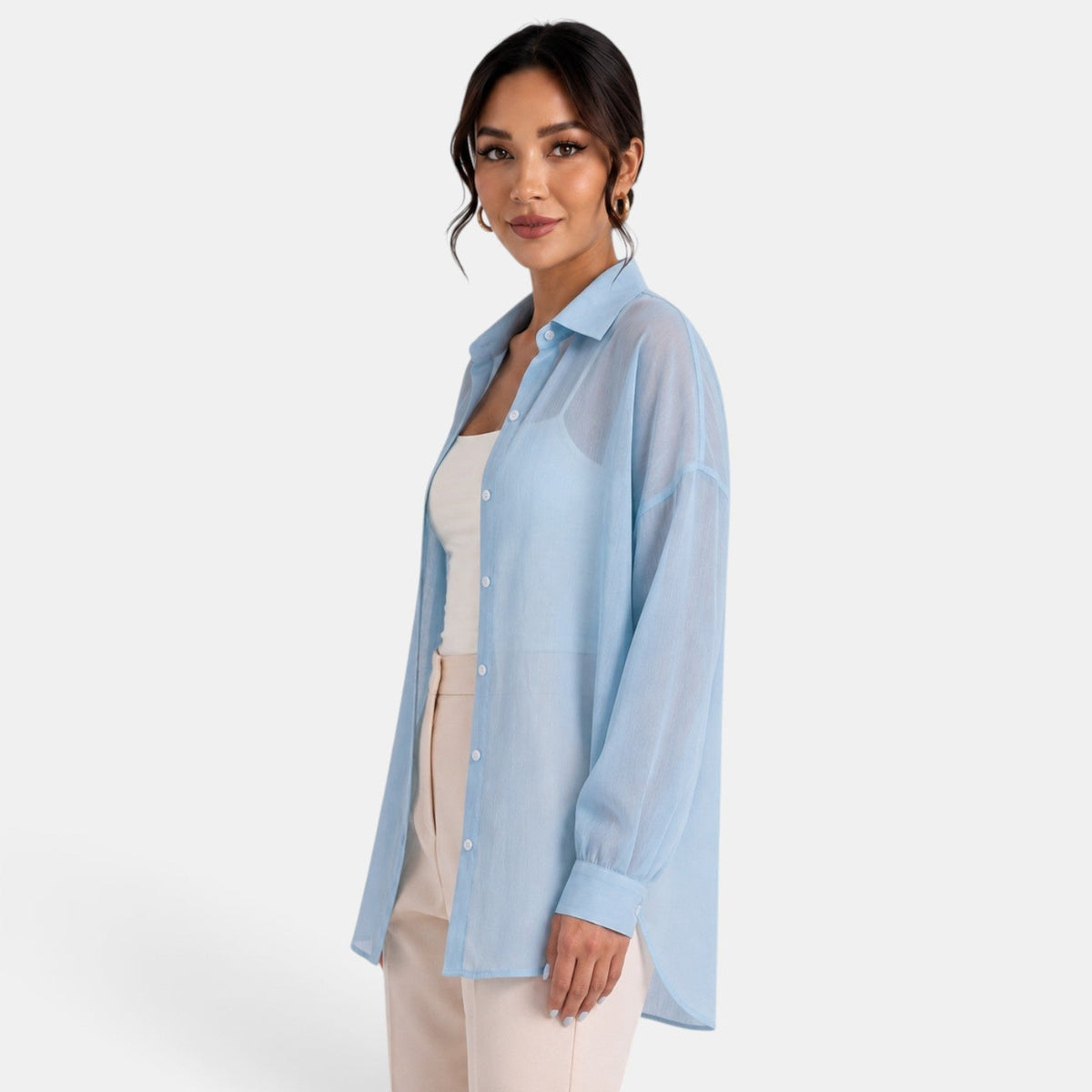 Chaqueta Ligera Mujer Verano Perlada