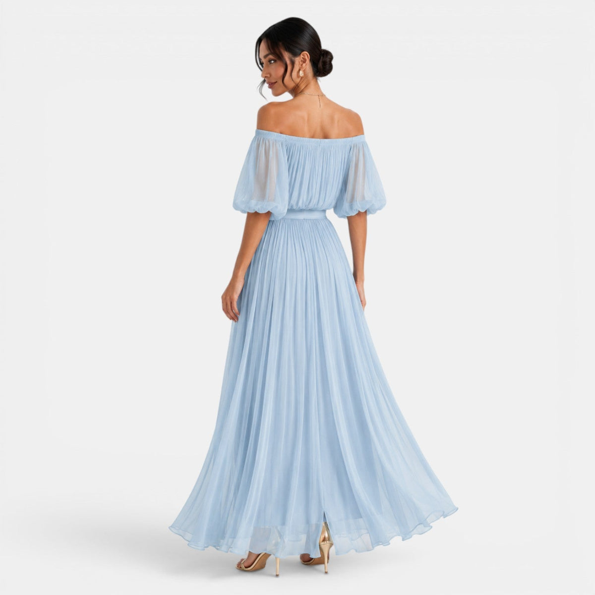 Vestido Largo Elegante Mujer