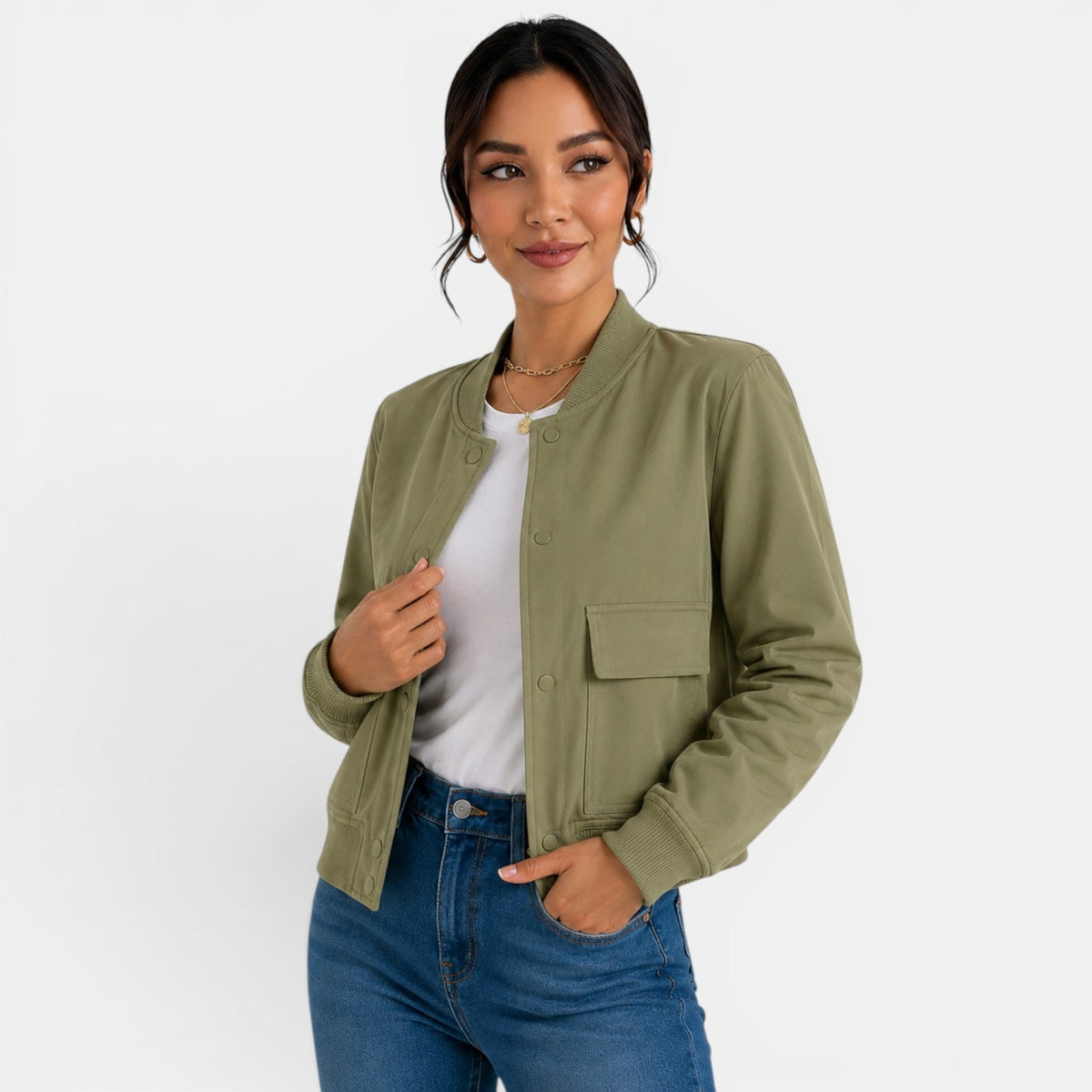 Chaqueta Bomber Mujer Ligera