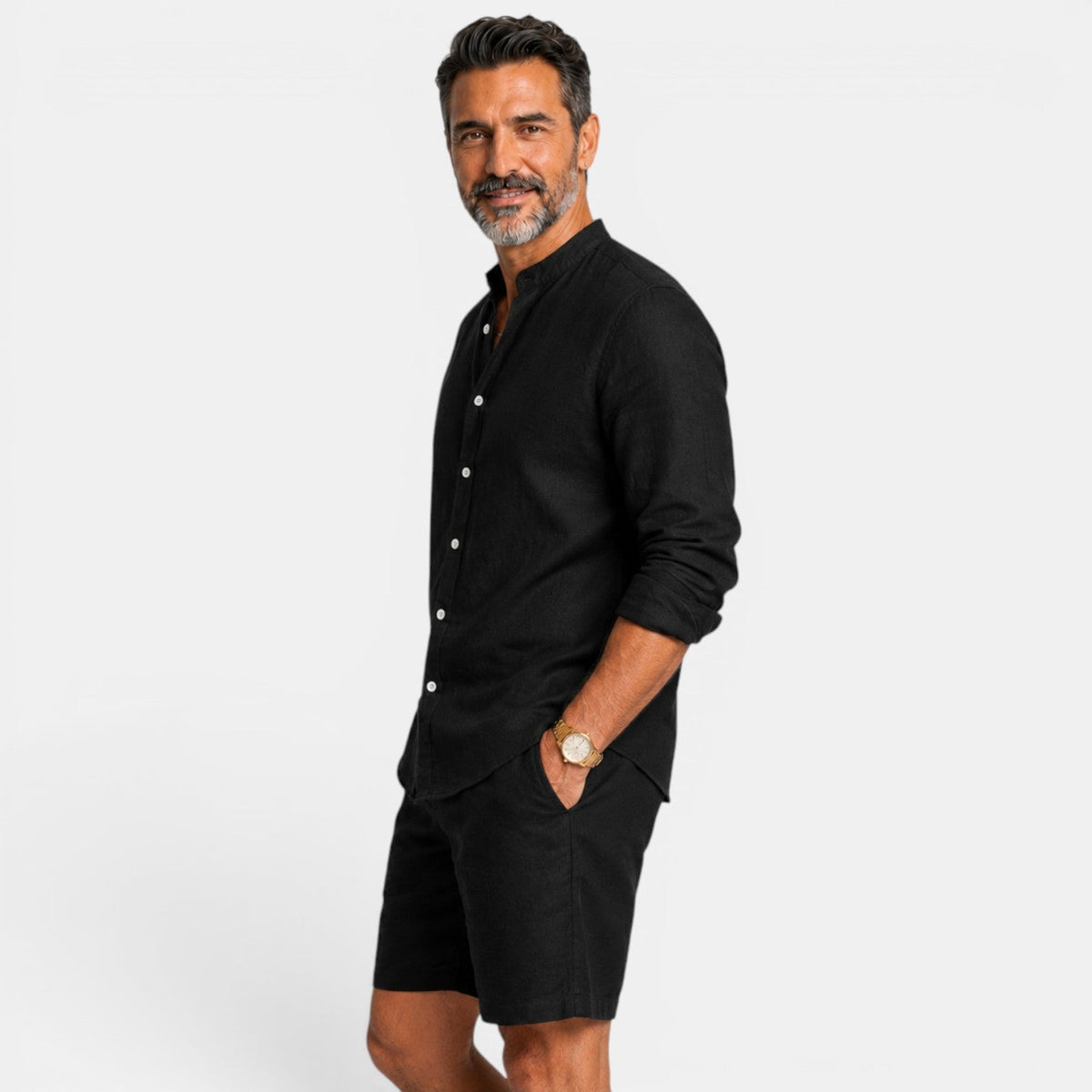 Conjunto Hombre Lino Casual