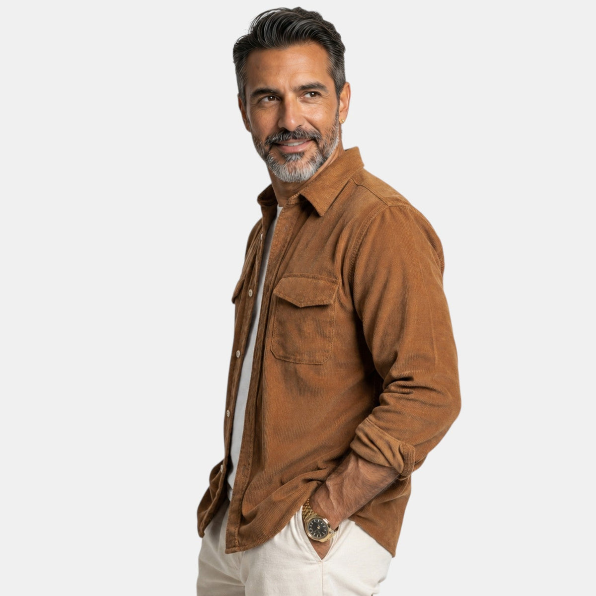 Chaqueta Pana Hombre