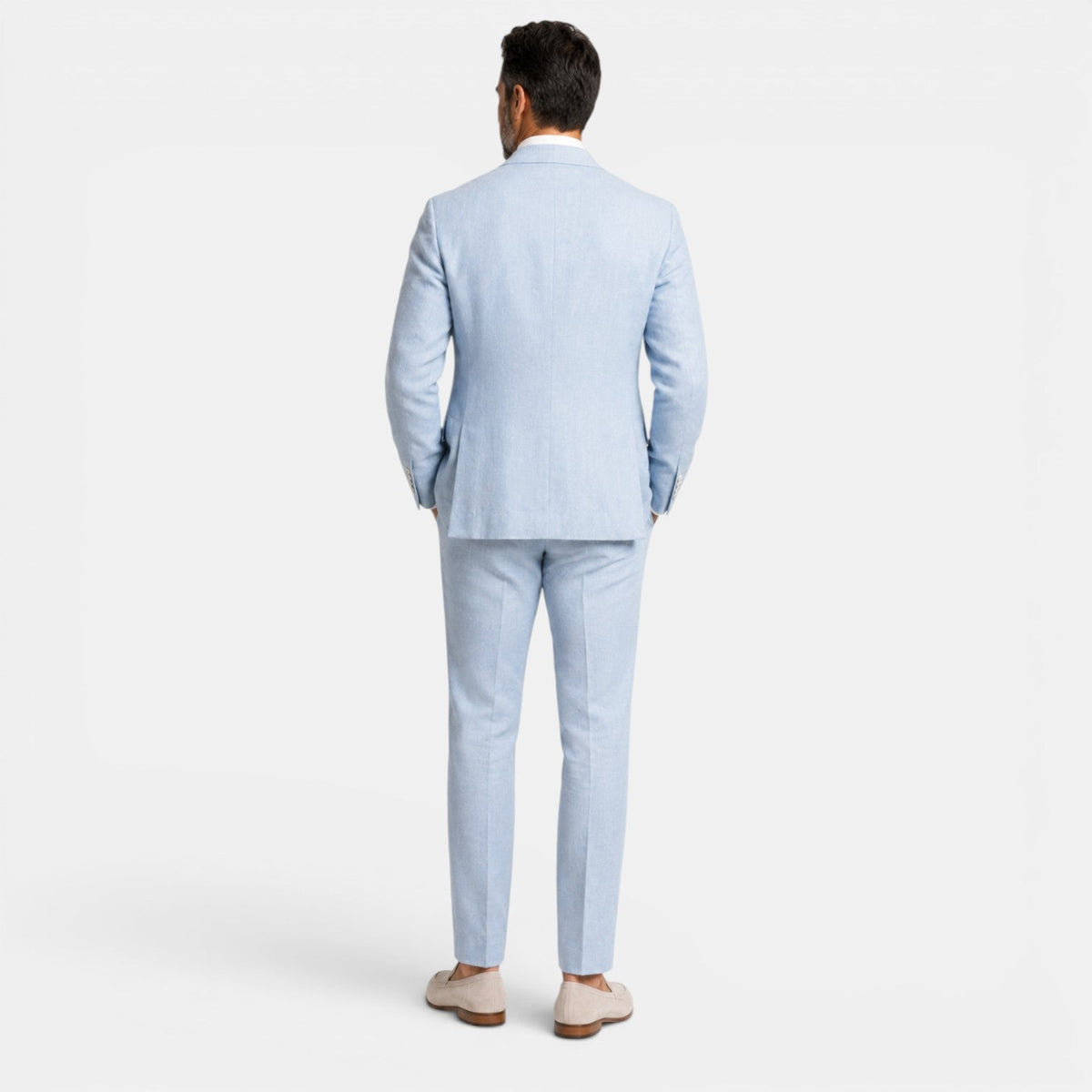 Traje Hombre Lino Elegante