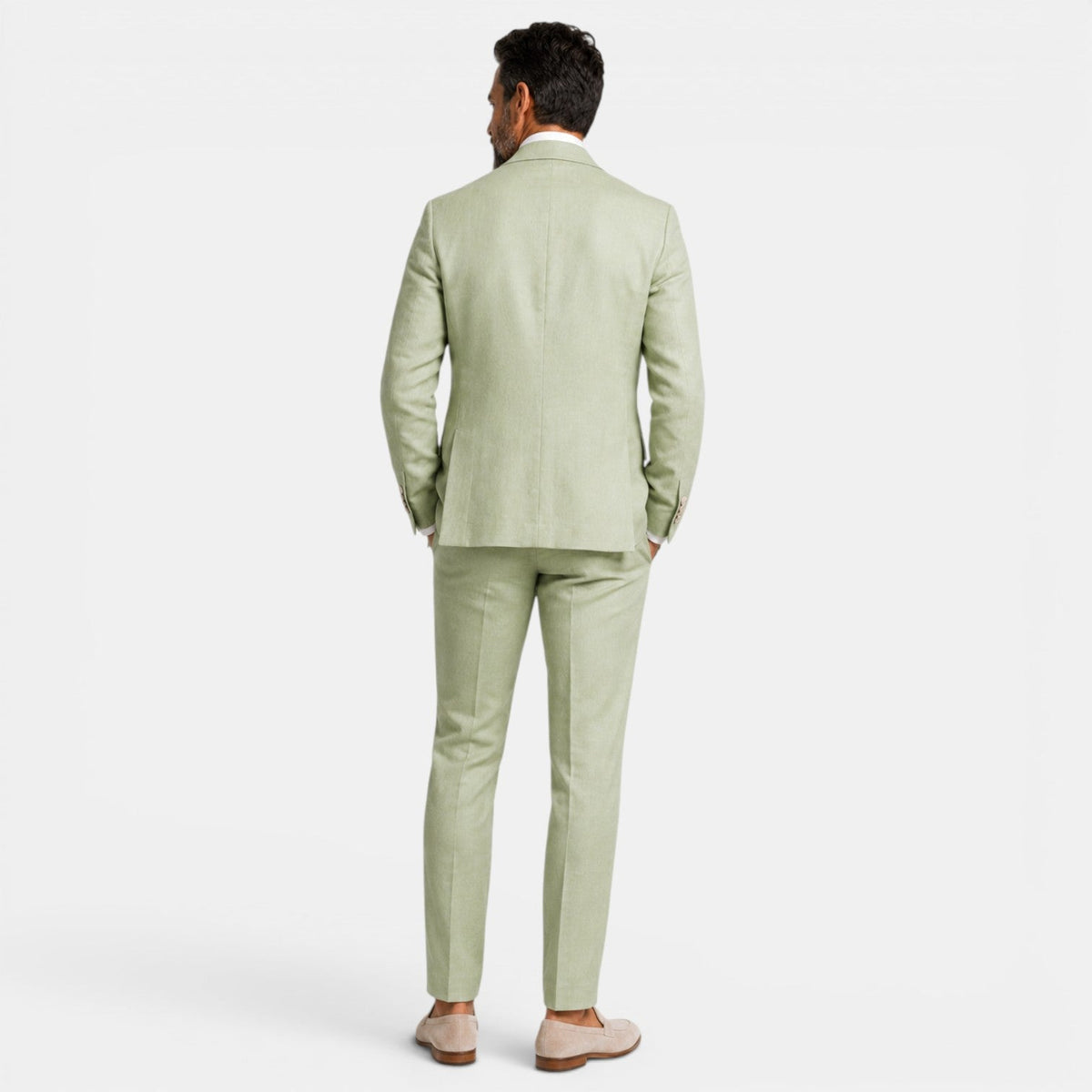 Traje Hombre Lino Elegante