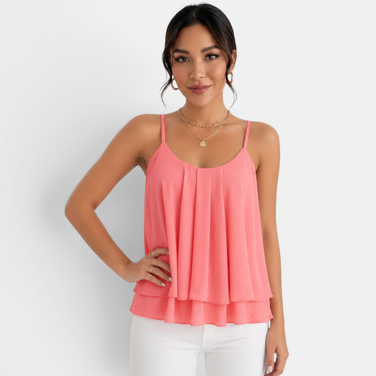 Top Camisola Mujer Perlas
