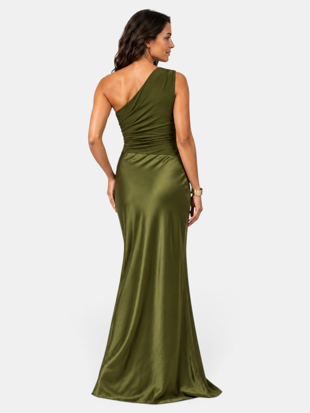 vestido-de-fiesta-largo-mujer-saten-fruncido