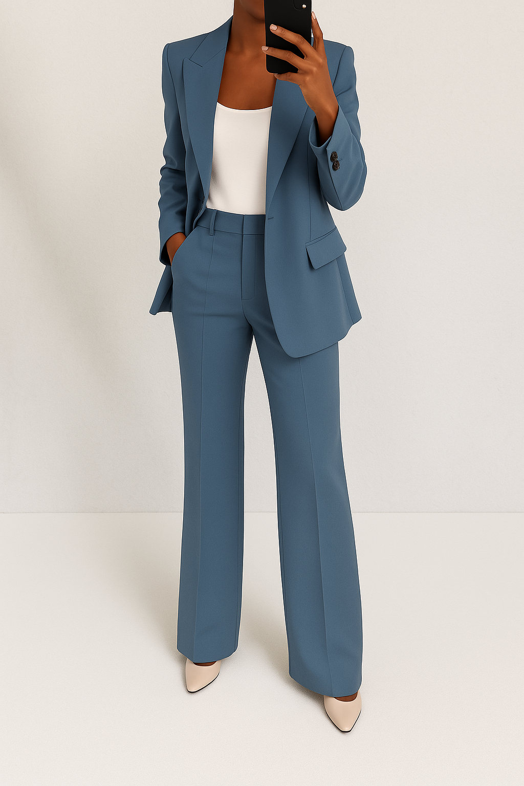 Brenda | Traje de Dos Piezas Clásico