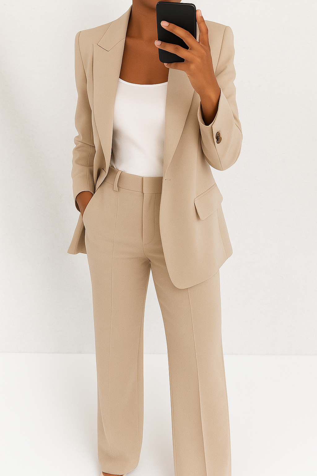 Brenda | Traje de Dos Piezas Clásico