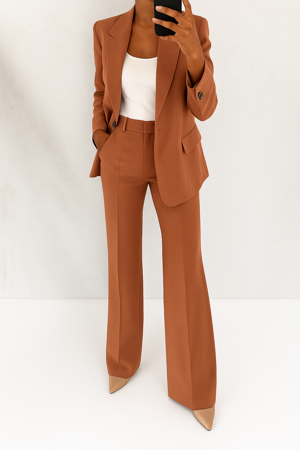 Brenda | Traje de Dos Piezas Clásico