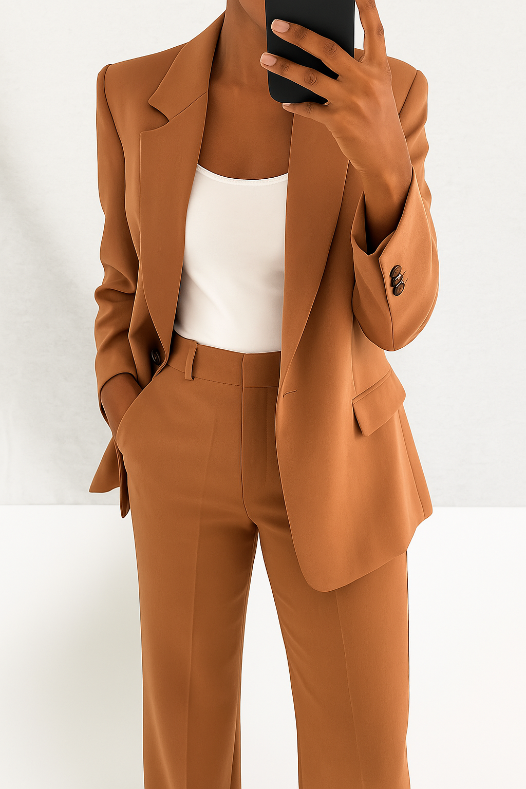 Brenda | Traje de Dos Piezas Clásico