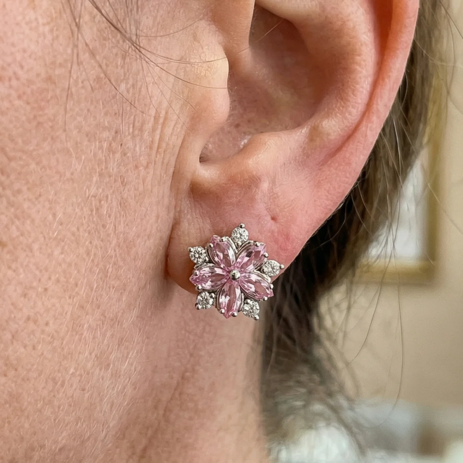 Pendientes Flor de Cerezo