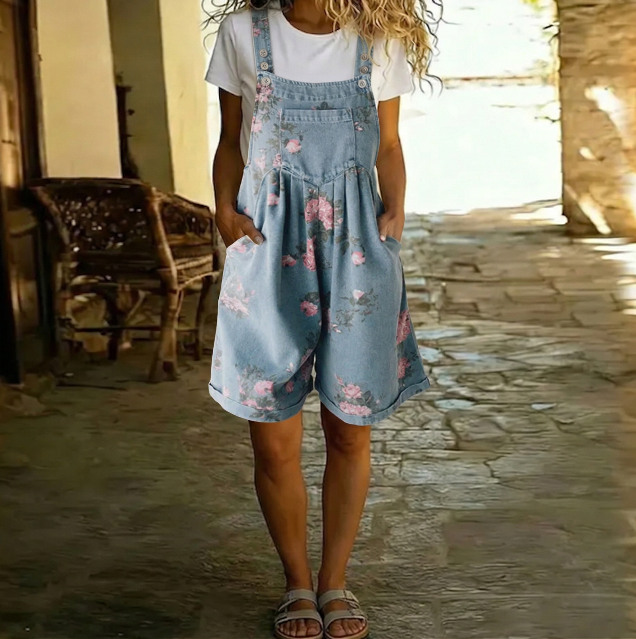 Judy | Peto Denim Vintage Floral