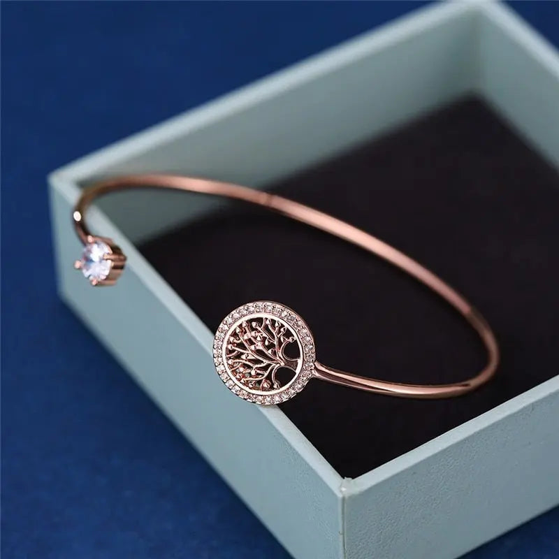 Pulsera Árbol de Vida Atemporal Ajustable