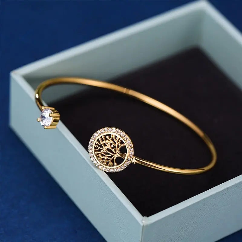 Pulsera Árbol de Vida Atemporal Ajustable