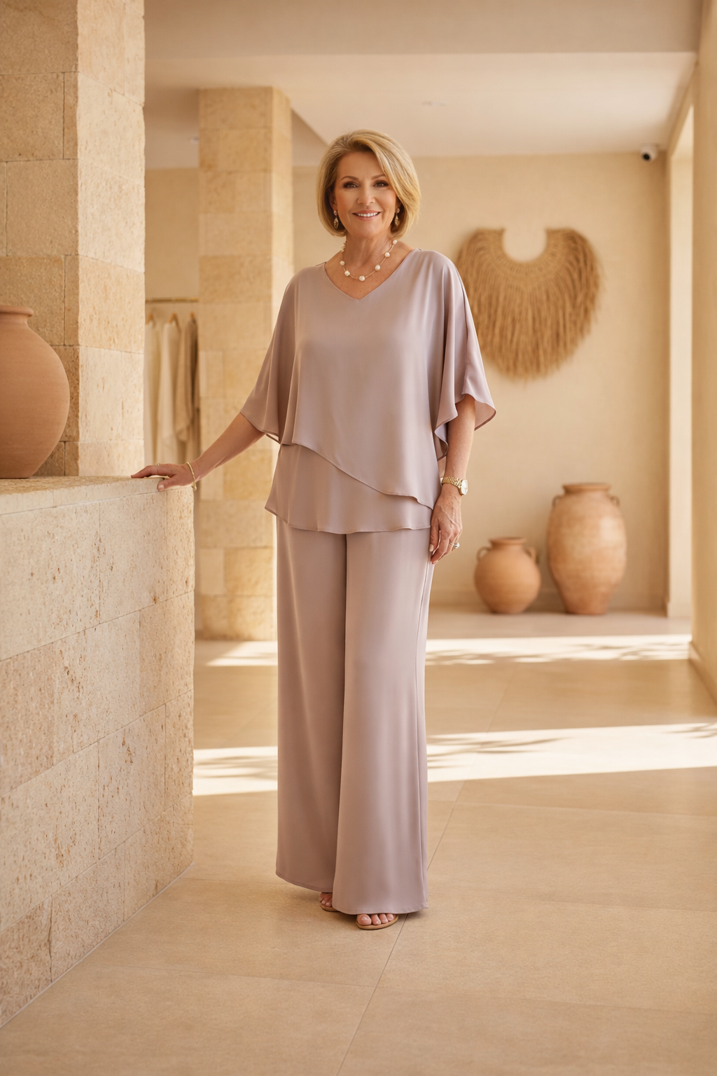 Martha | Conjunto de Pantalón Ancho
