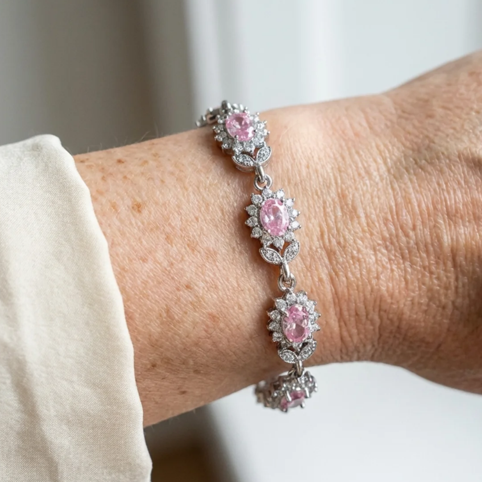 Pulsera Iridessa Espina Rosa