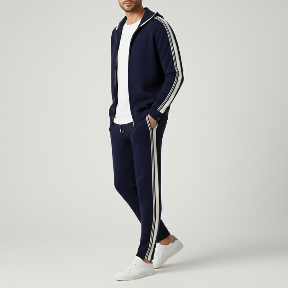 Chándal Hombre Premium 100% Cashmere Damien – Conjunto Elegante