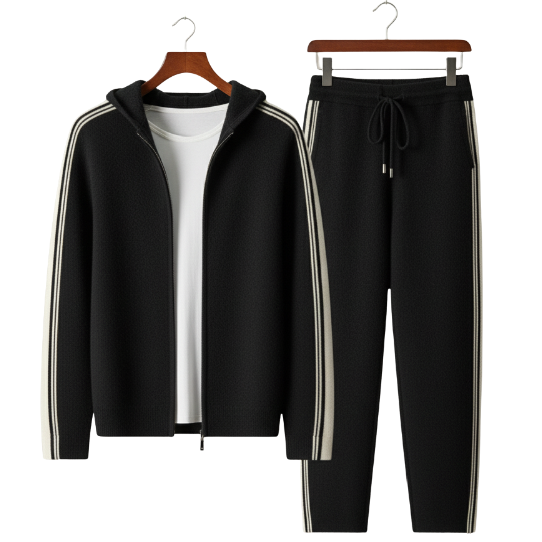 Chándal Hombre Premium 100% Cashmere Damien – Conjunto Elegante